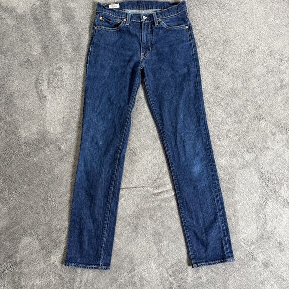 Levi's Premium Big E 511 Slim Fit Jeans Mens 30x32 Blue Denim Stretch Cotton - Picture 1 of 9